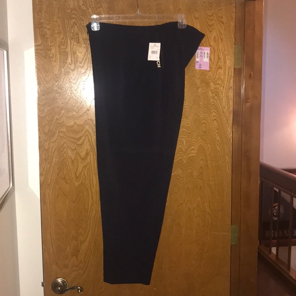 navy Women’s Smooth petite dress pants - Picture 1 of 7